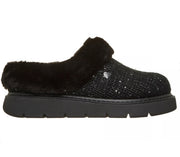 Skechers Bobs Keepsakes Lite Metallic Sweater Knit Slippers